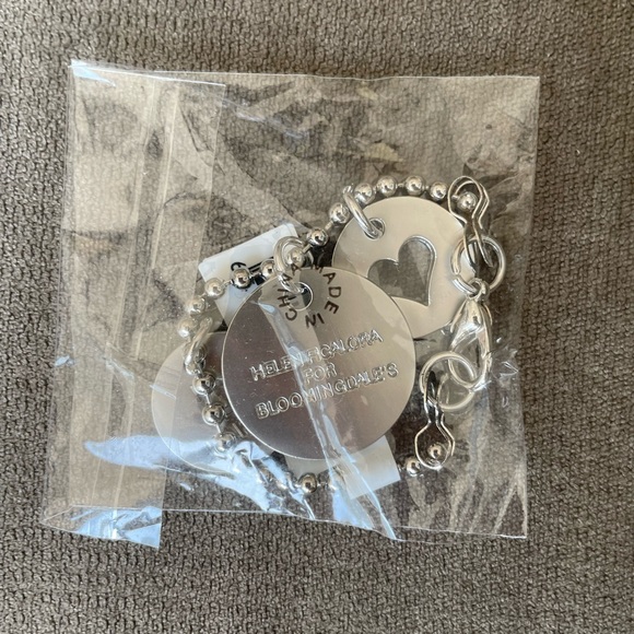 2 Helen Ficalora for Bloomingdales Heart Keychains - Picture 4 of 4